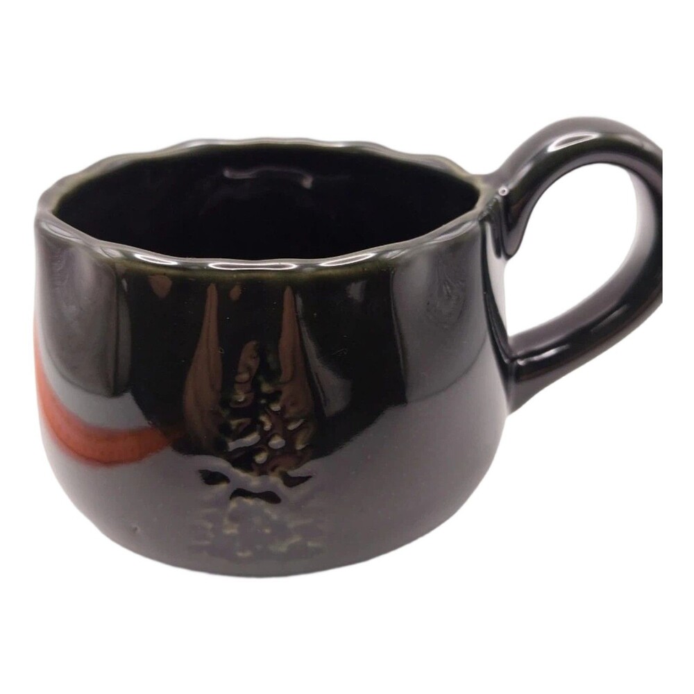 Hearth & Hand Green Stoneware Mug Glossy Finish Dishwasher Microwave Safe EUC